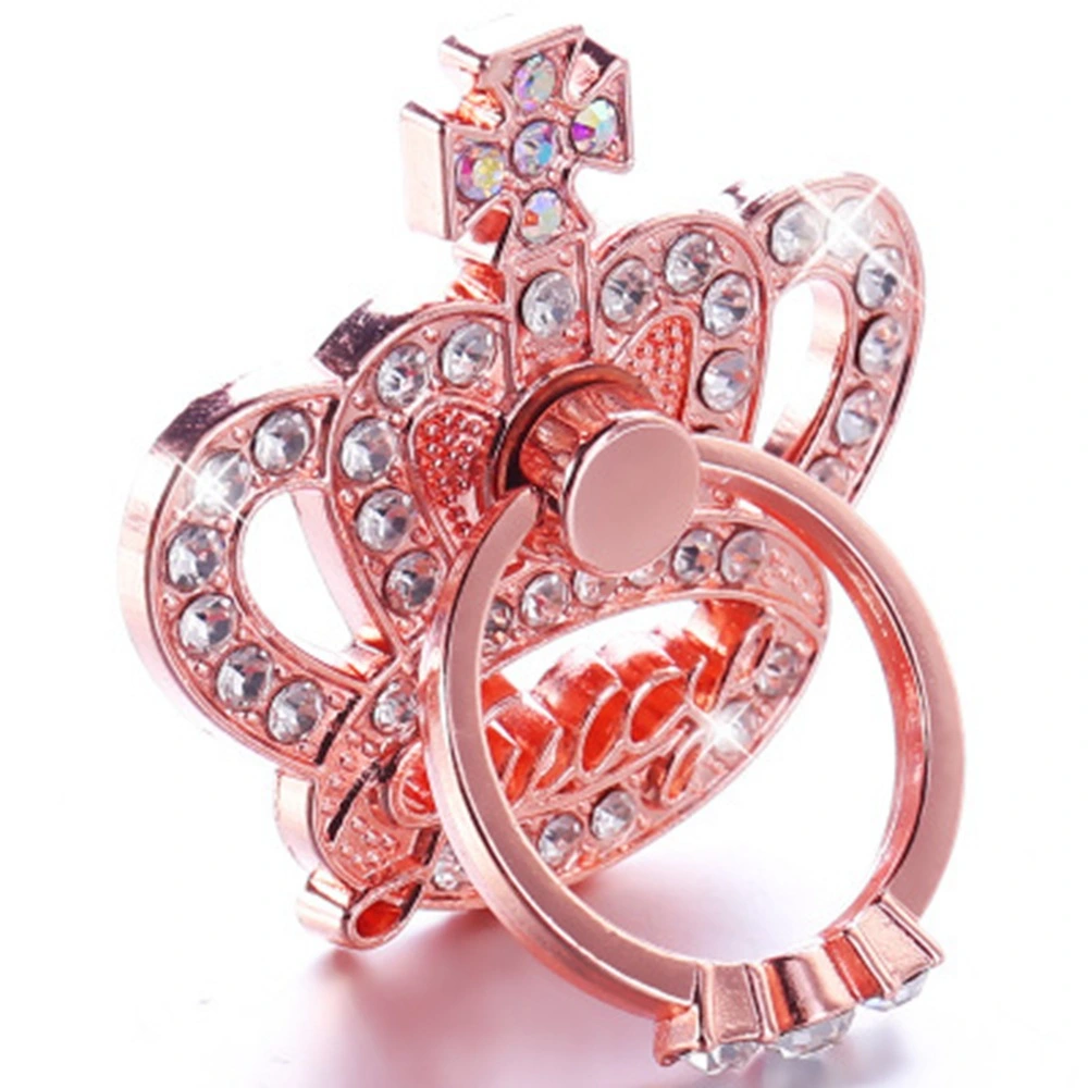 Diamond-Studded Mobile Phone Tablet Universal Bracket Crown