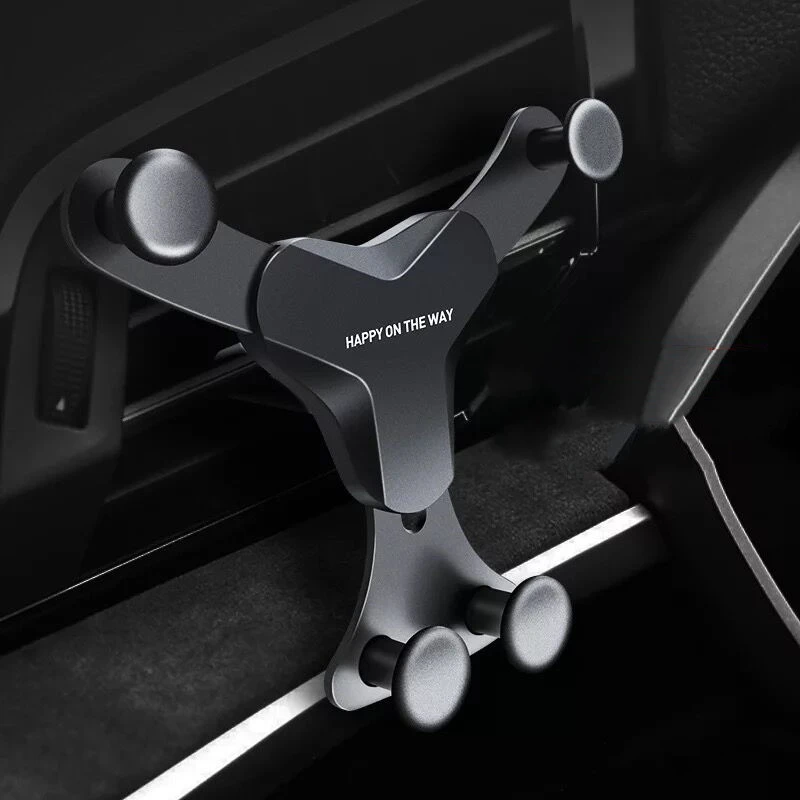 Personalized Car Phone Holder, Universal Air Outlet Support Frame, Gravity Support Bracket, Buckle Type Car Navigation Male