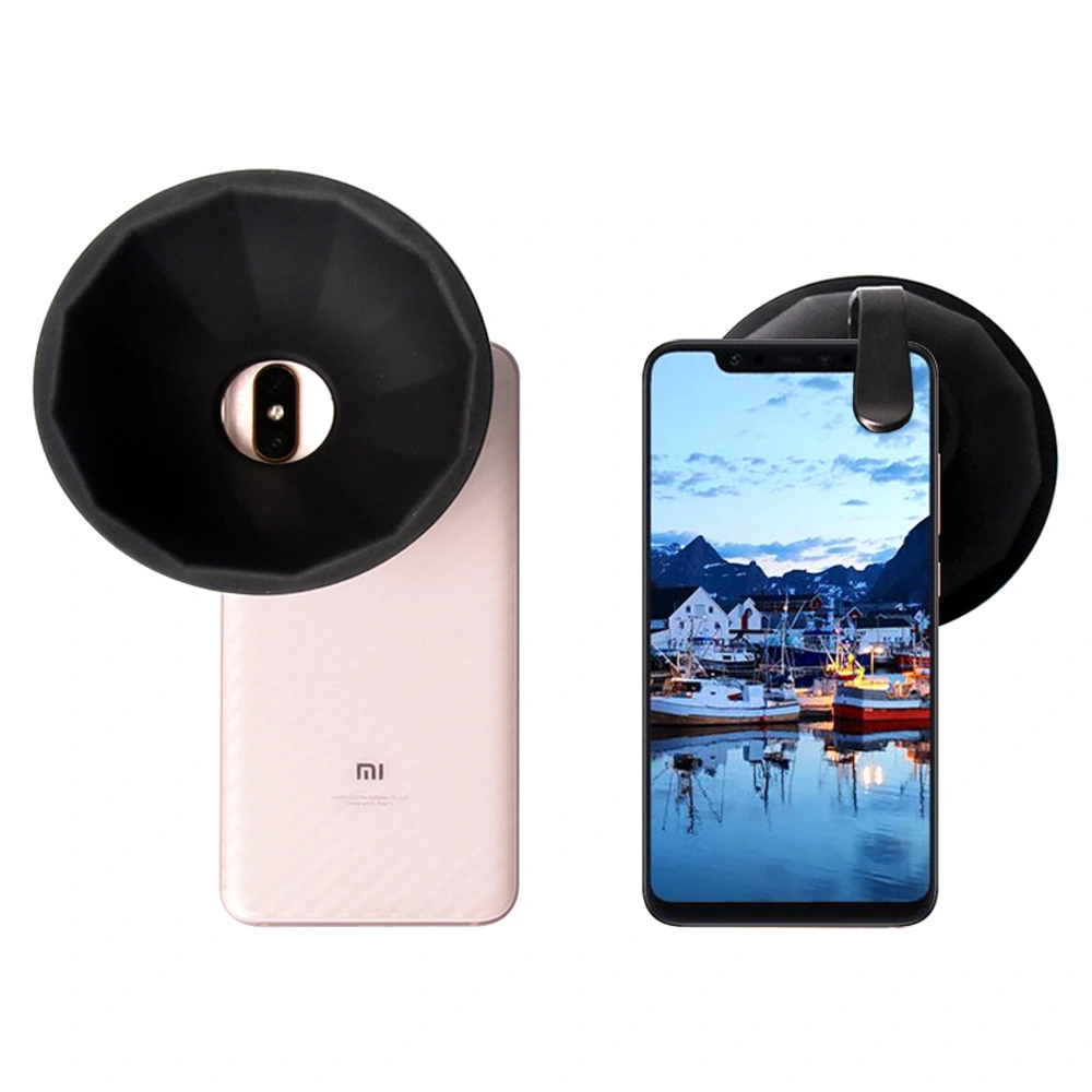 Mobile Phone Lens Hood  Photo Video Photography Anti-Glass  Reflective  Scattered Light  Silicone Hood