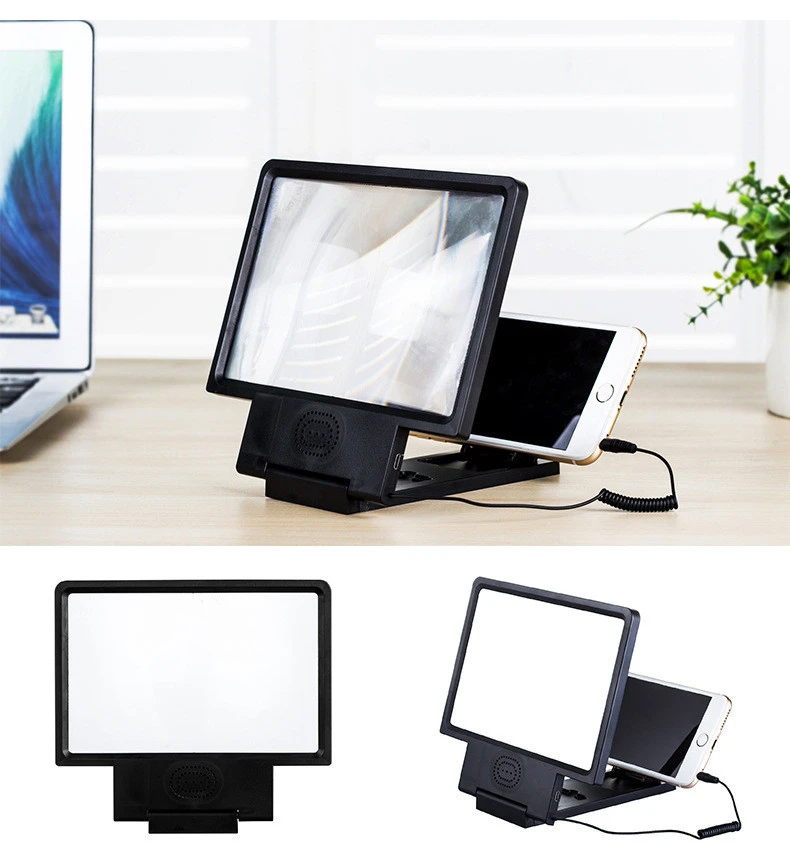 3D Eye Protection Second-Generation Mobile Phone Magnifying Glass Screen Magnifier