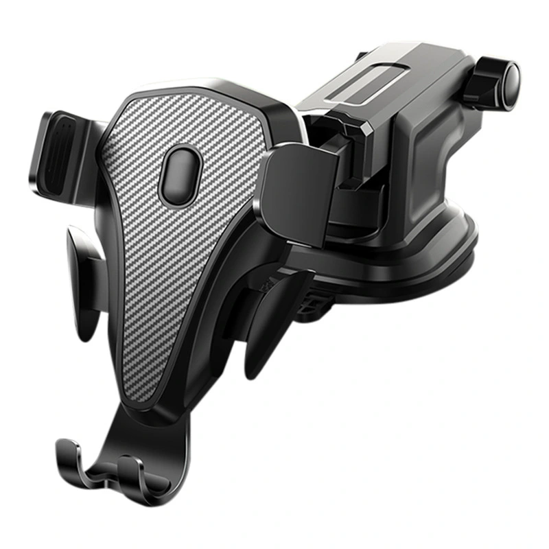 Car Phone Holder Bracket Carbon Fiber Air Outlet