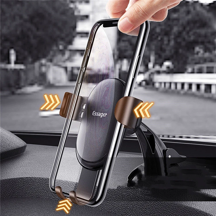 Magic Clip Suction Cup Gravity Car Bracket Air Outlet Car Navigation Bracket