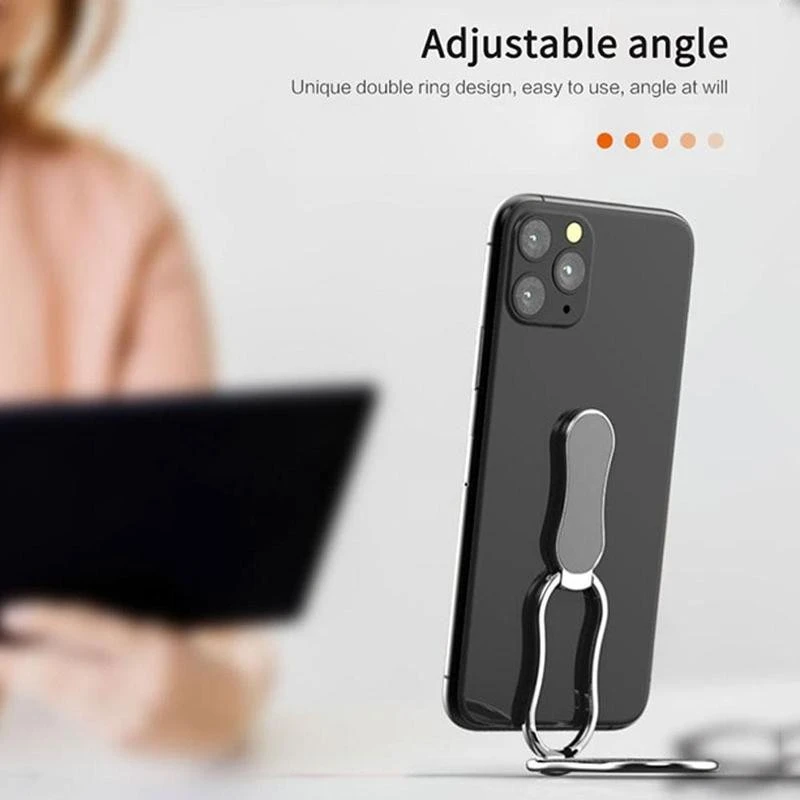 Metal Multifunctional Folding Desktop Retractable Mobile Phone Holder