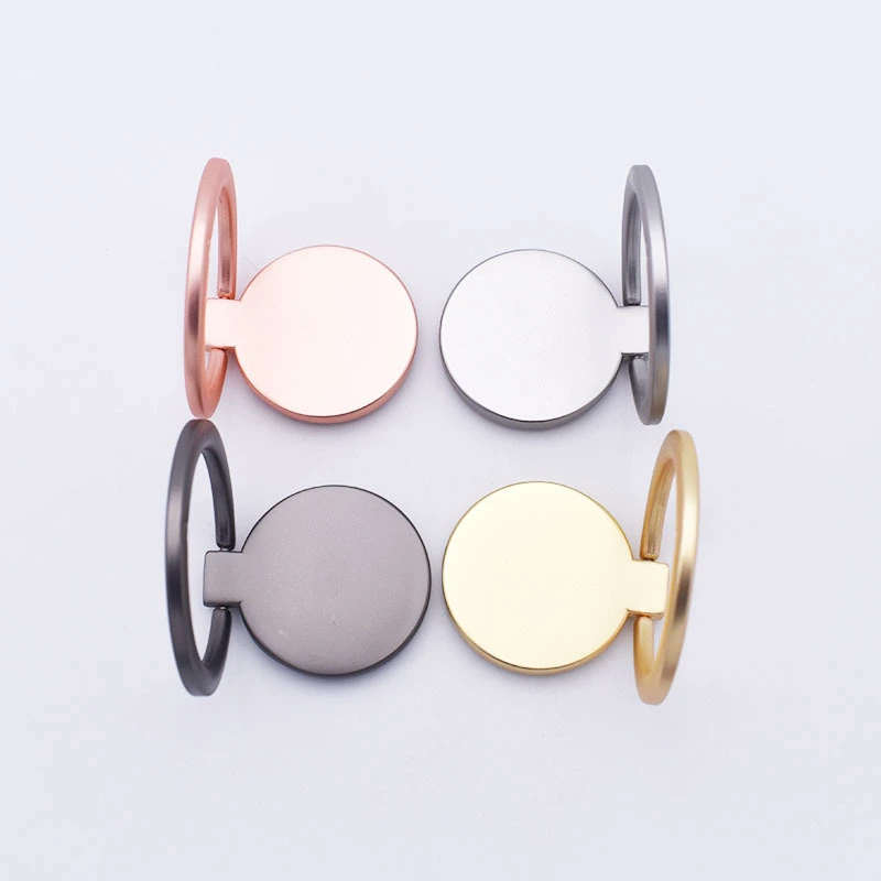 Round matte phone ring clasp