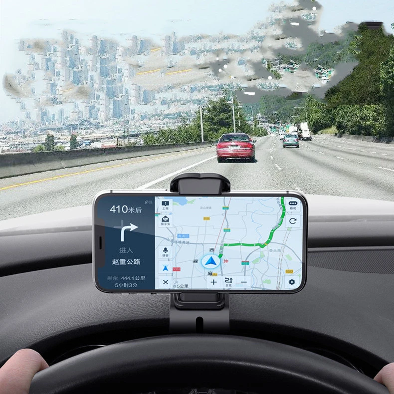 Direct view vehicle navigation bracket