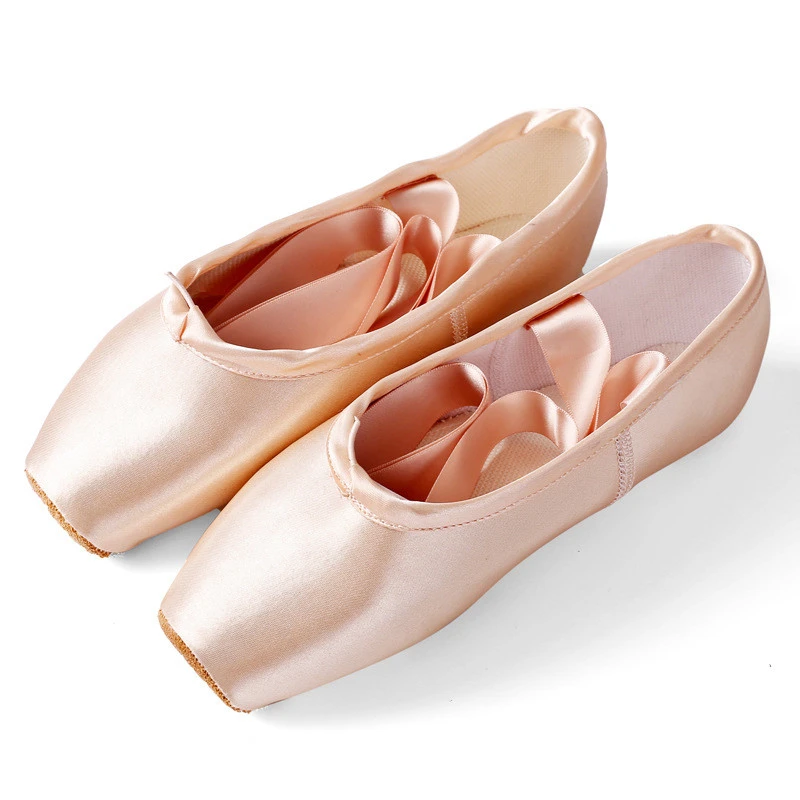 Lace-up Ballet Shoes Toe Female Dance Shoes Performance Shoes