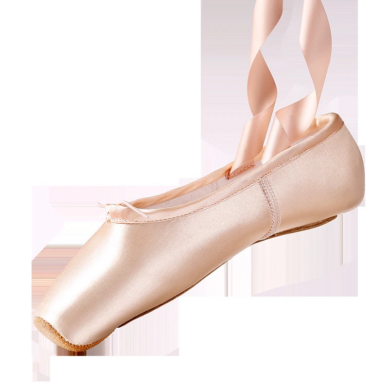 Lace-up Ballet Shoes Toe Female Dance Shoes Performance Shoes