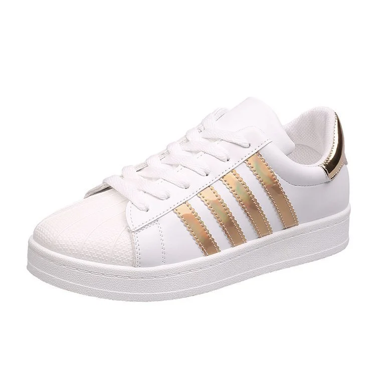 New Shell Toe Versatile Breathable Sports Leisure Thick Sole Shoes
