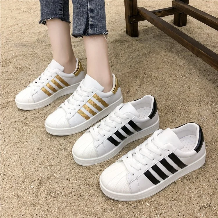 New Shell Toe Versatile Breathable Sports Leisure Thick Sole Shoes