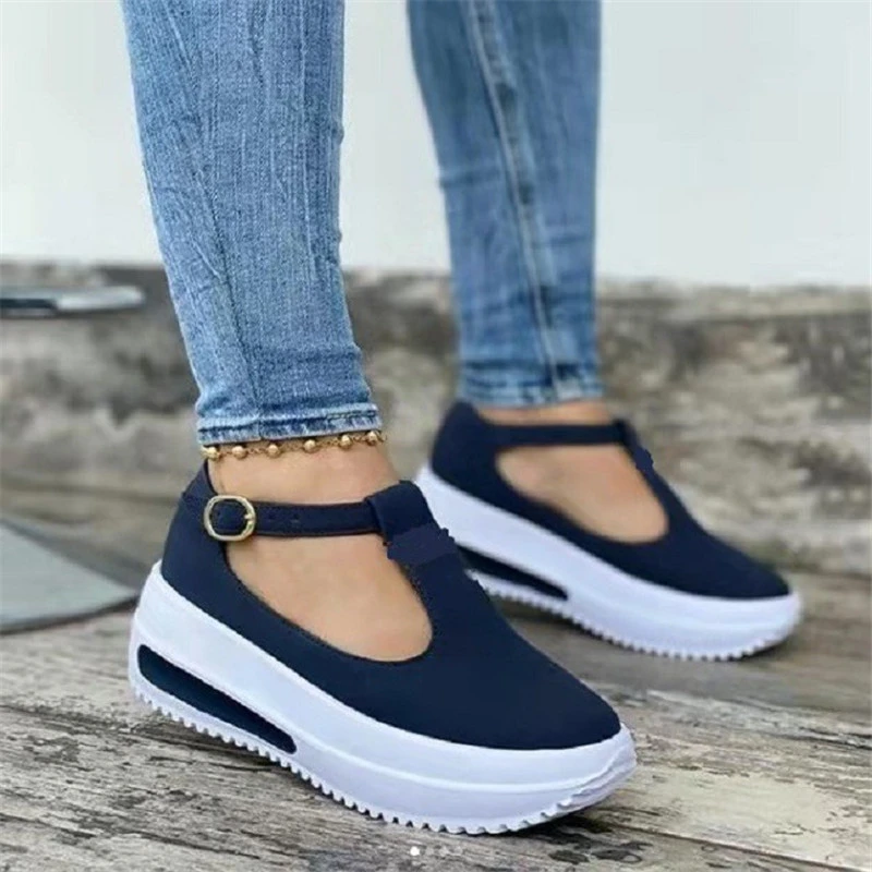 Daily Solid Color Round Toe Loafers Retro  Low Top