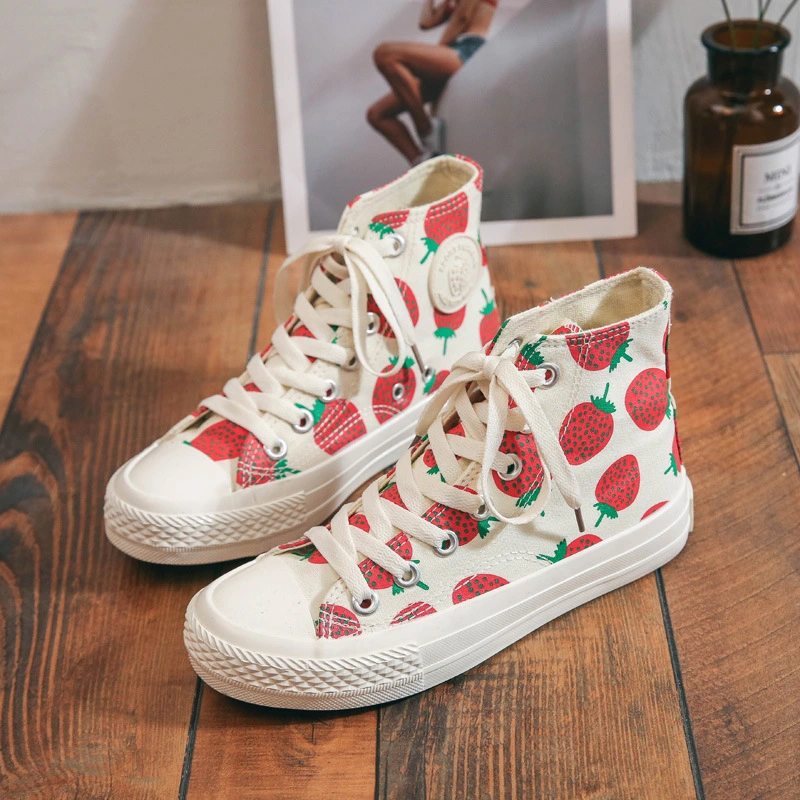 Internet Celebrity Street Shooting Candy Color Women's Shoes