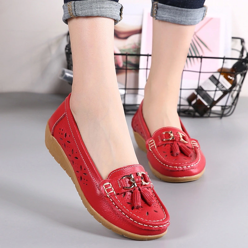 Flat-soled Peas Shoes All-match Comfortable Soft Sole Women's Single Shoes