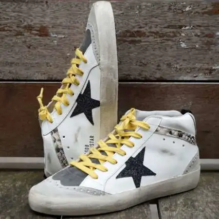New Color Matching High-Top Shoes