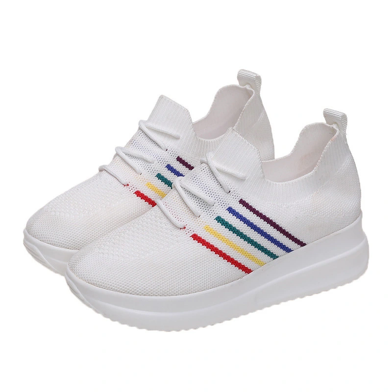 Air-cushioned Fly-knit Sneakers