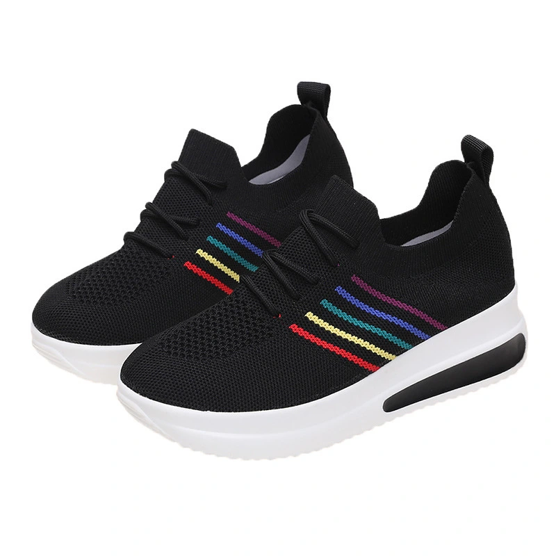 Air-cushioned Fly-knit Sneakers