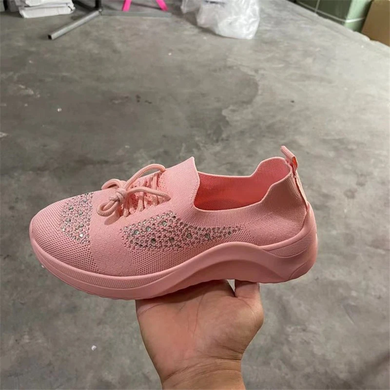 Mesh And Breathable Platform Shoes