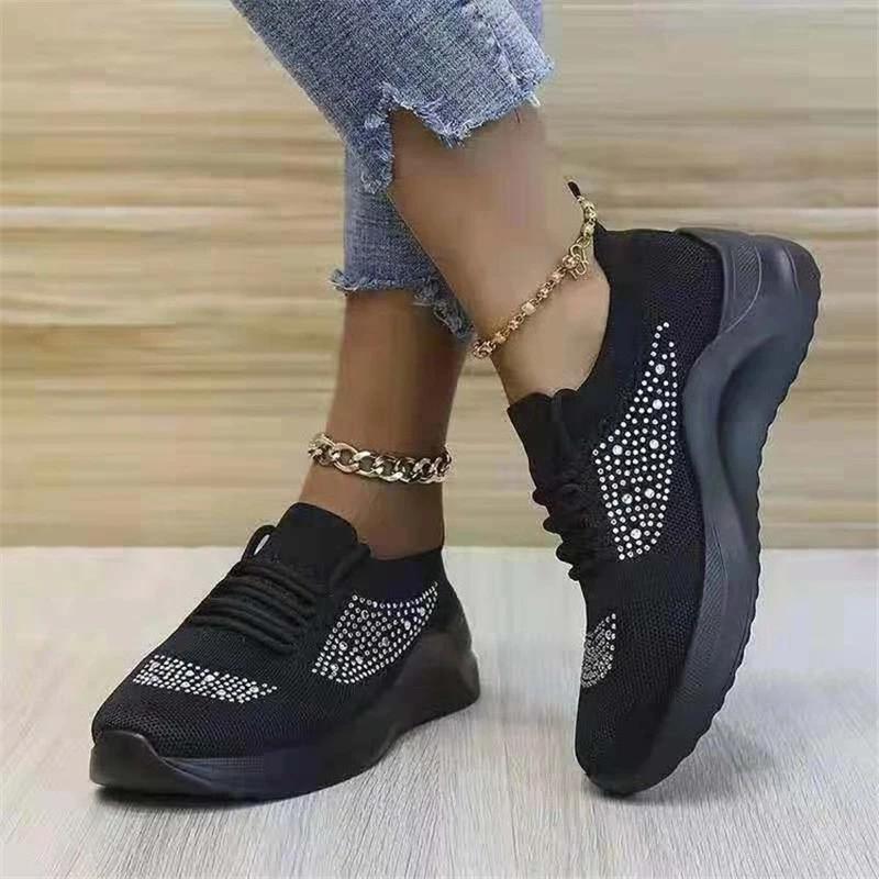Mesh And Breathable Platform Shoes
