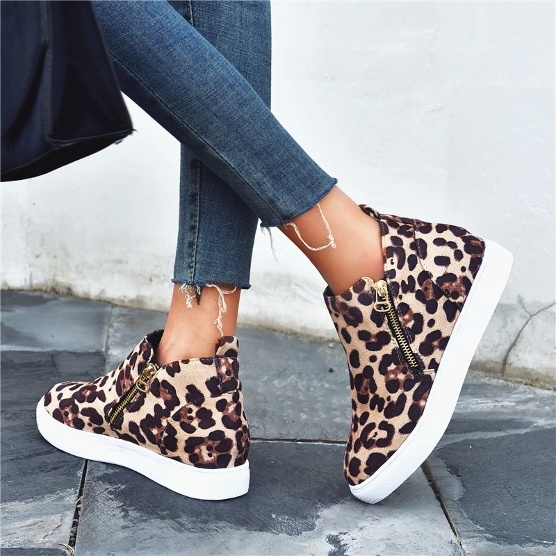 Comfortable round toe flat fashion women's shoes