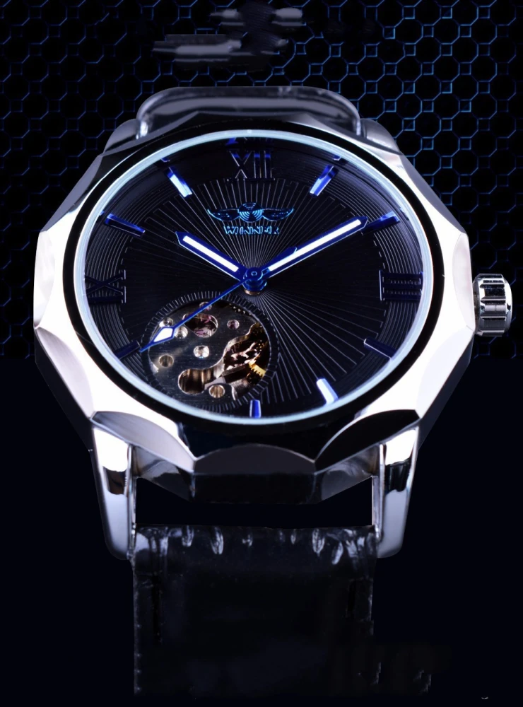 Men's Casual Hollow Automatic Mechanical Watch