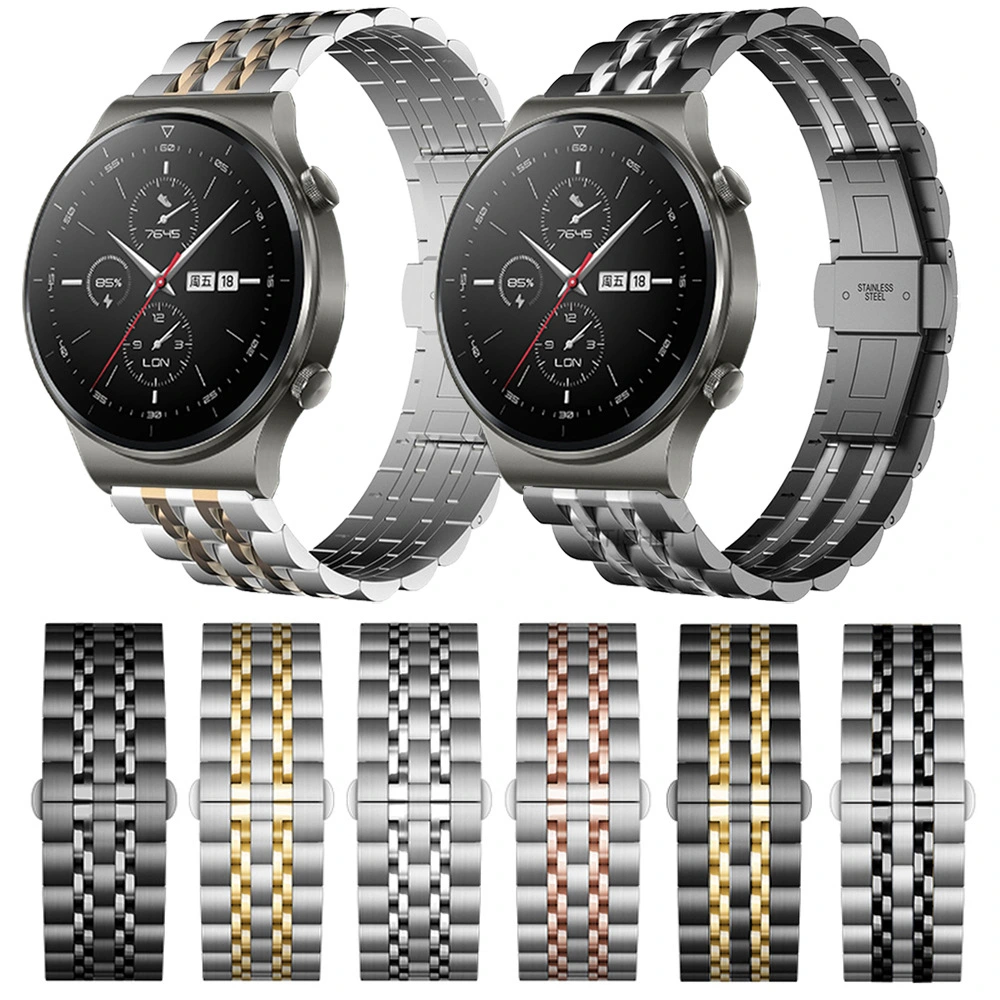 Suitable For Huawei Watch GT2 PRO Seven Bead Stainless Steel