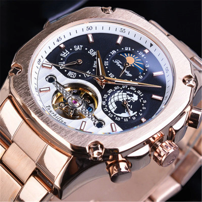 Flywheel men's automatic mechanical watch