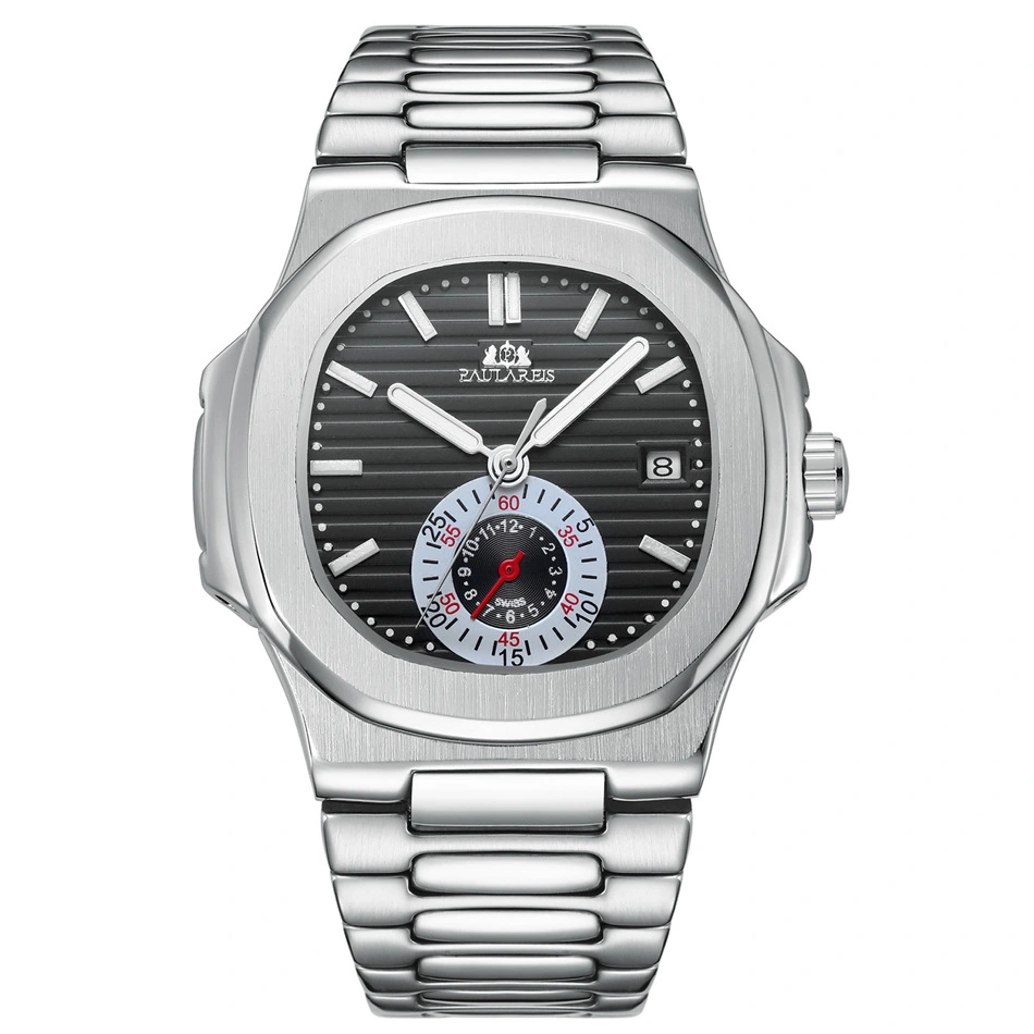 Mechanical steel belt men's watch