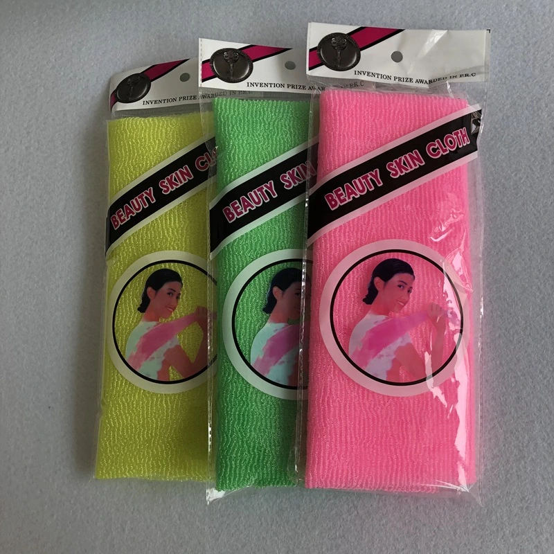 Nylon monochrome washcloth