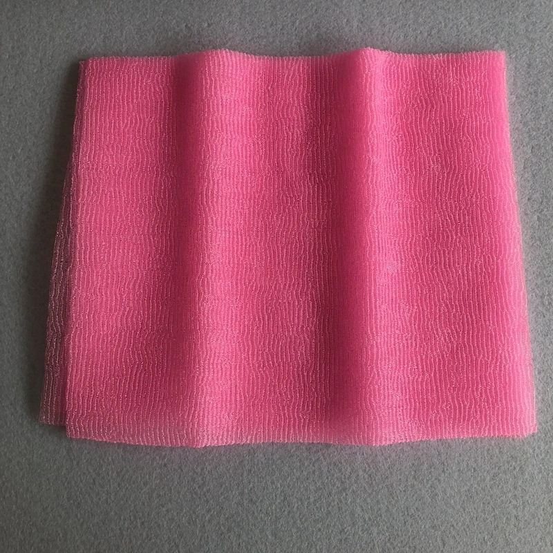 Nylon monochrome washcloth