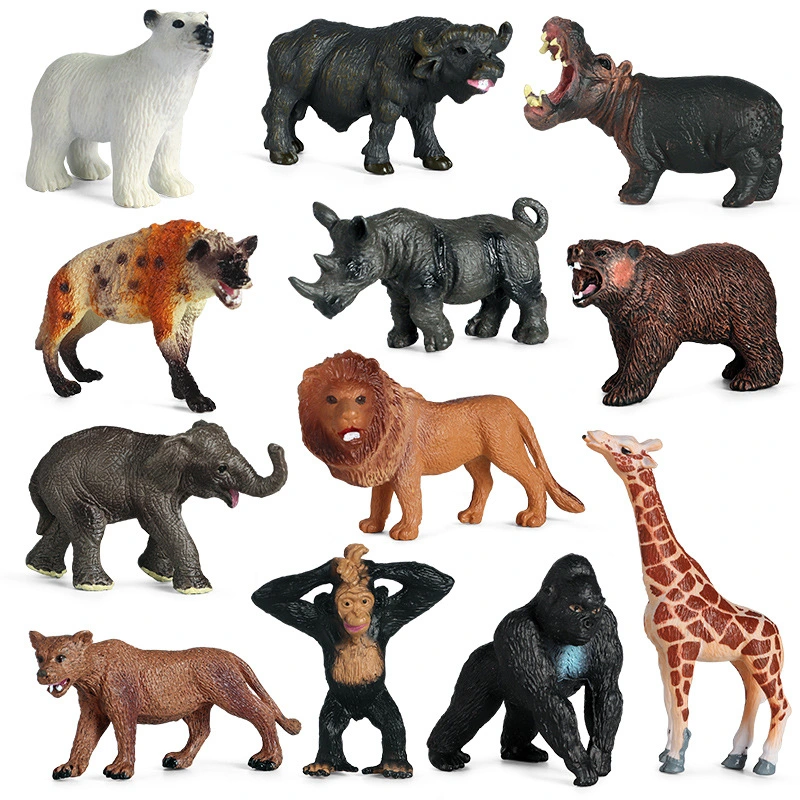 Children's Cognitive Solid Plastic Model Toys