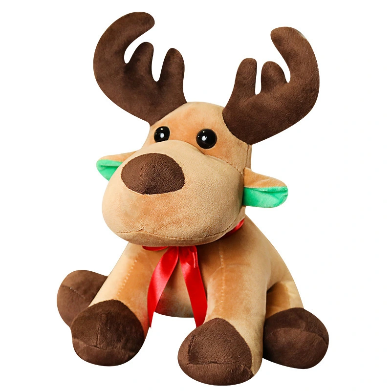 Santa Claus Elk Doll Cute Giraffe Christmas