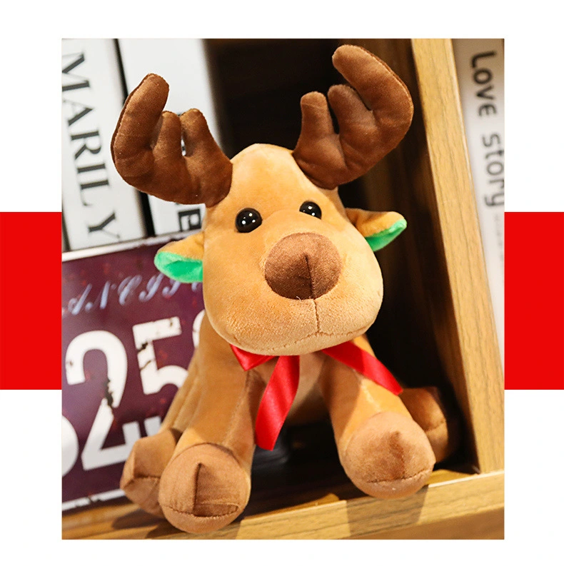 Santa Claus Elk Doll Cute Giraffe Christmas