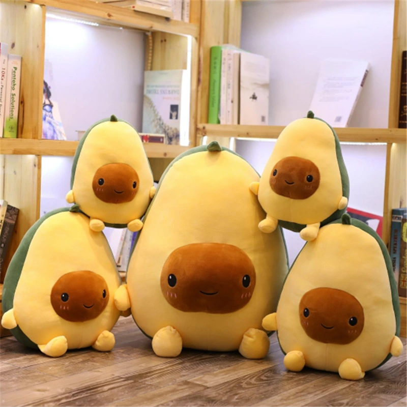 Cute Cartoon Fruit Avocado Doll Plush Toy Avocado Pillow Doll Doll