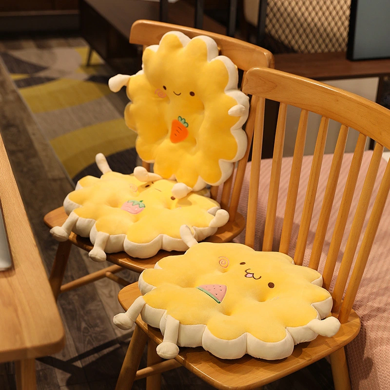 Simulation Cute Soft Biscuit Cushion Plush Toy