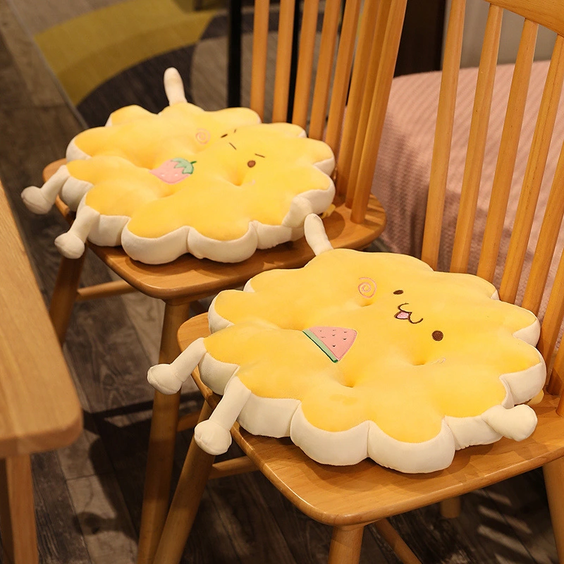 Simulation Cute Soft Biscuit Cushion Plush Toy