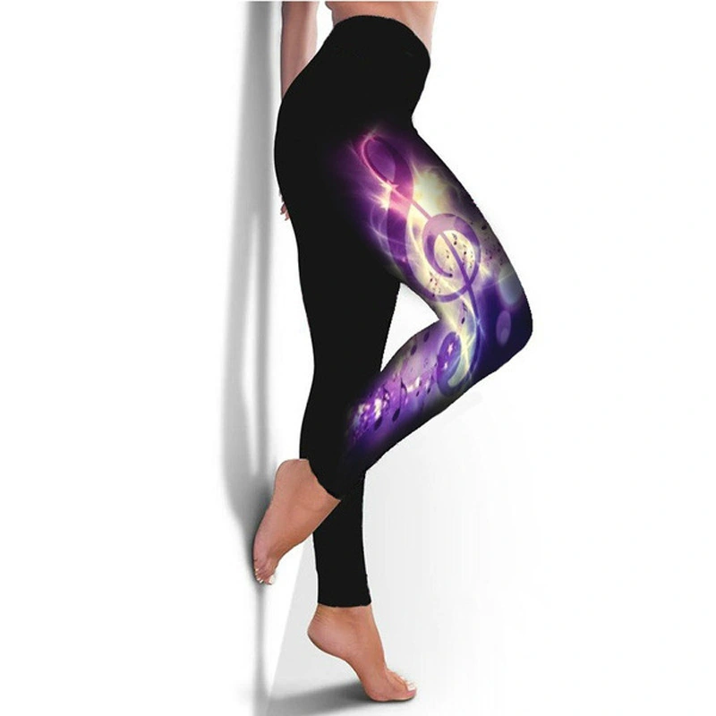 Fashion Women's Printed Trousers Yoga Pants