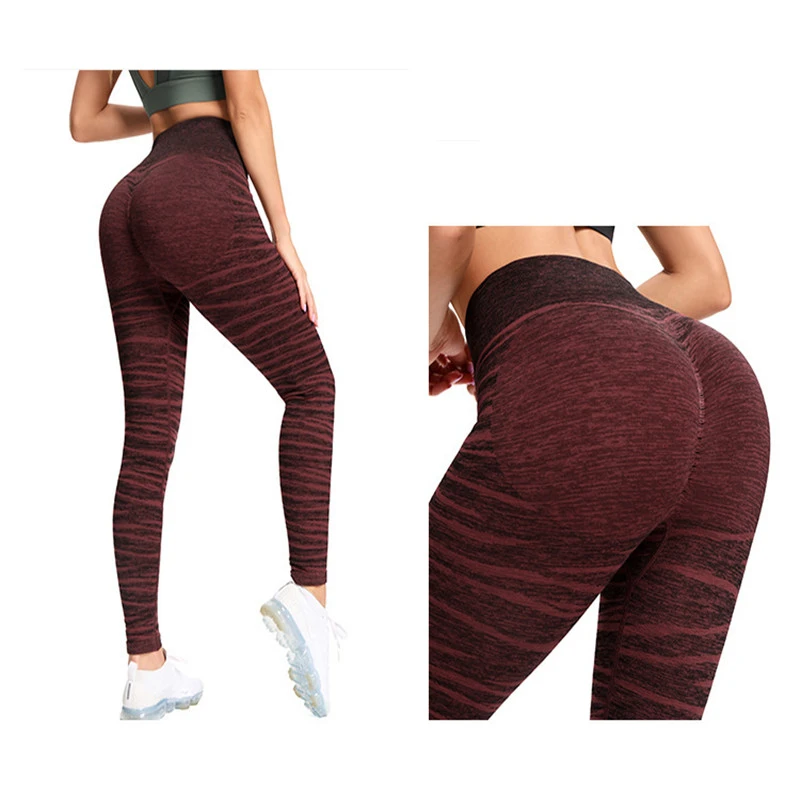 Sports High-Waist Hip-Lifting Tight Seamless Yoga Pants