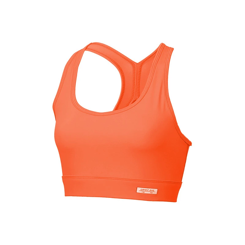 Shockproof Gathered Vest-style Running Bra