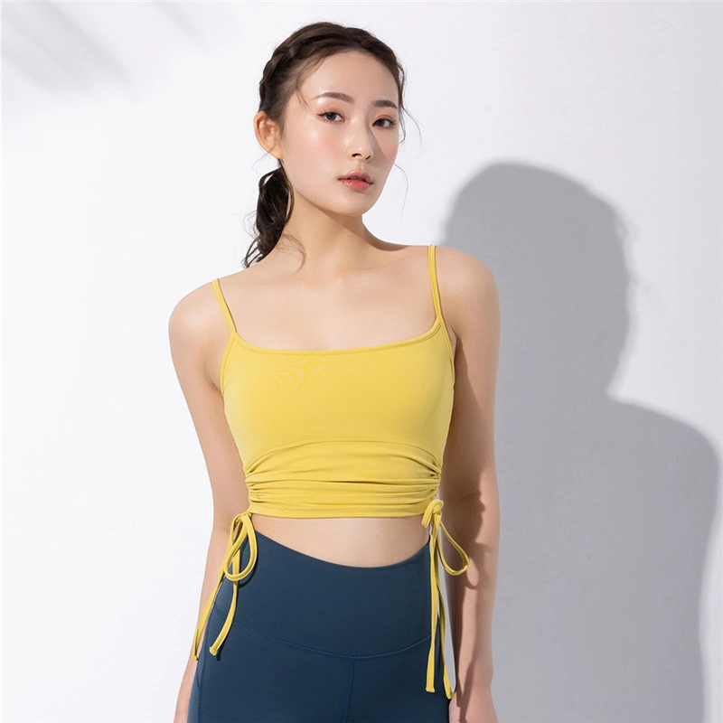 Sports Underwear Gathered Beautiful Back Fitness Vest Women