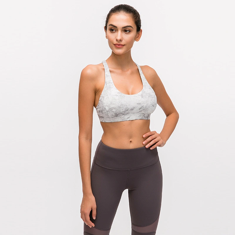 Ladies no steel ring yoga bra