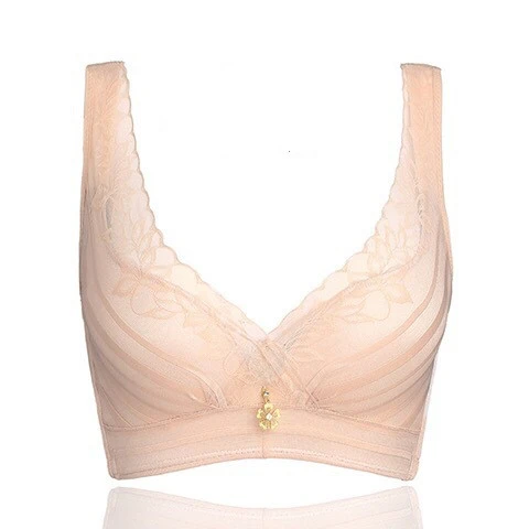 Adjustable lace bra