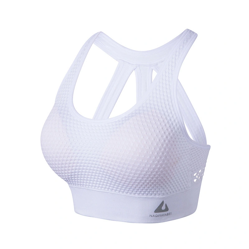 Flat chest gathered shaped fitness vest