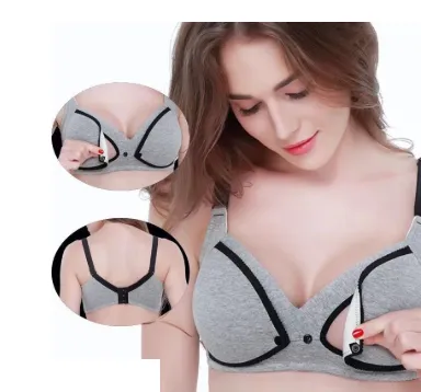 Nursing Bra Pu Maternity Underwear Thin Postpartum