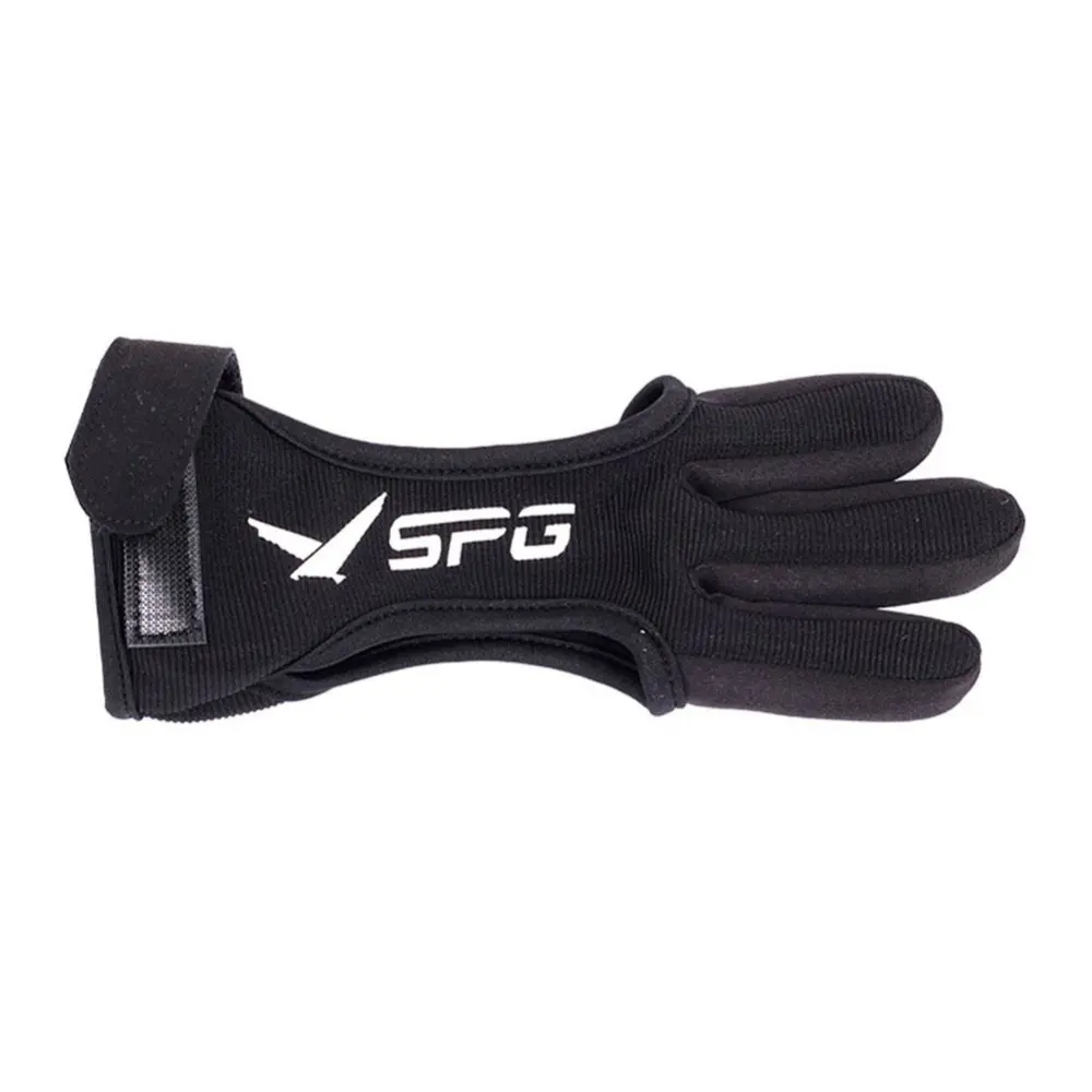 Three-finger Gloves General Purpose Archery Finger Guard For Left And Right Hands