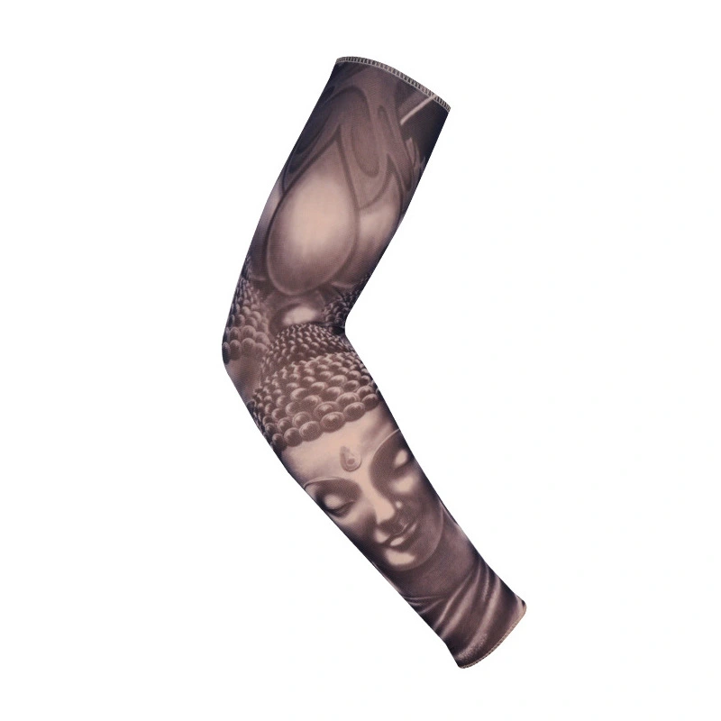 Tattoo Flower Arm Sleeve Tattoo Men And Women Cool Summer Riding Driving Sun Protection Arm Sleeve Hand Sleeve