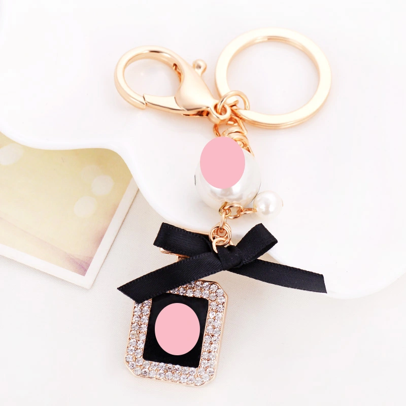 Bow metal key chain car hanging bag Pendant