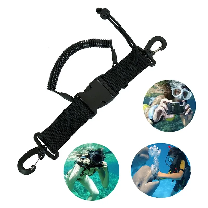 Diving Equipment Double Hook Spring Wire Rope