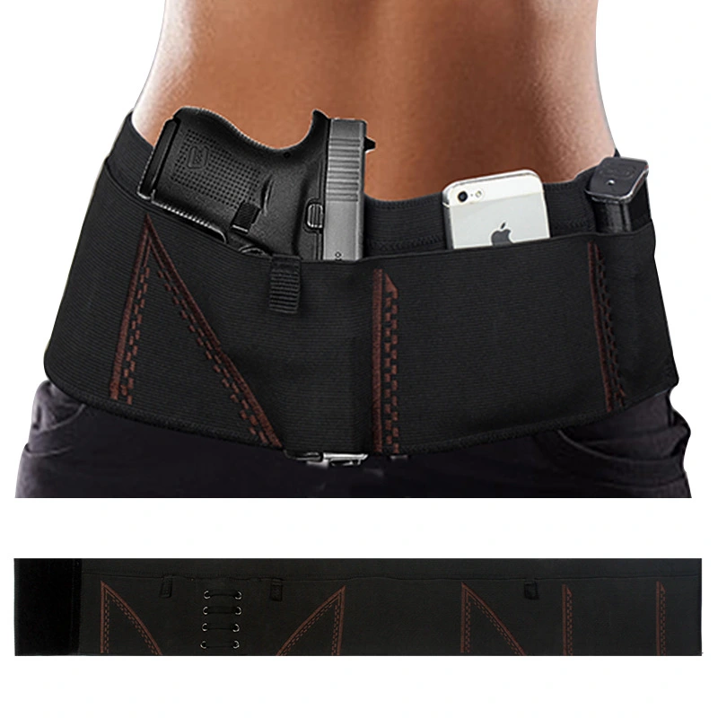 Outdoor sports women's waist holster embroidery