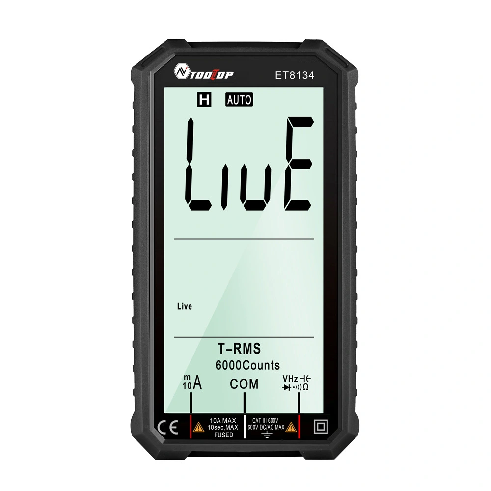 Intelligent All-round Multimeter With Color Change Alarm Function
