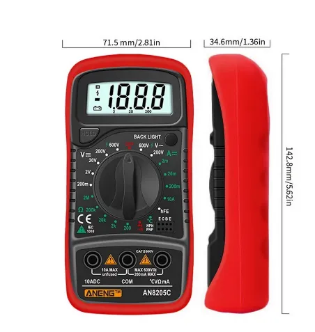 Portable high-precision digital display universal strap