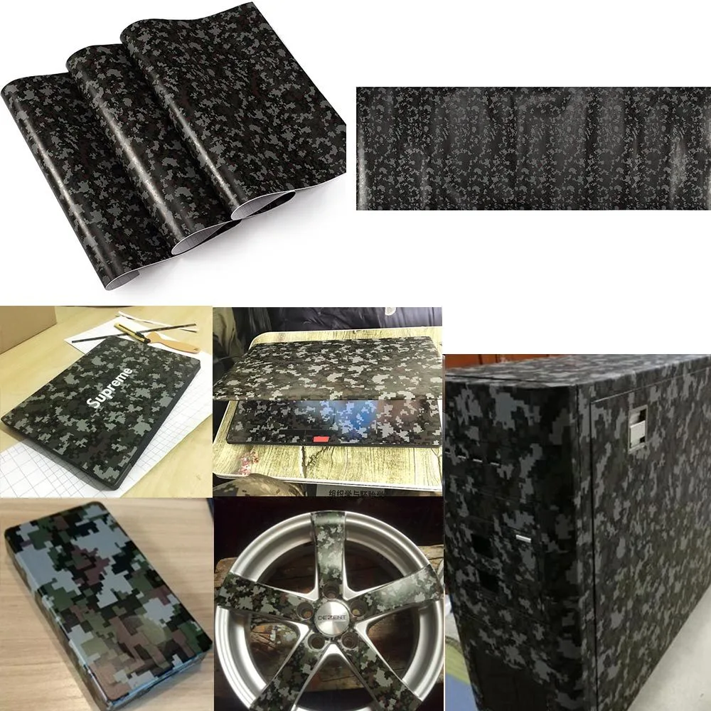 Camouflage Body Change Color Film Motorcycle Modified Garland Stickers